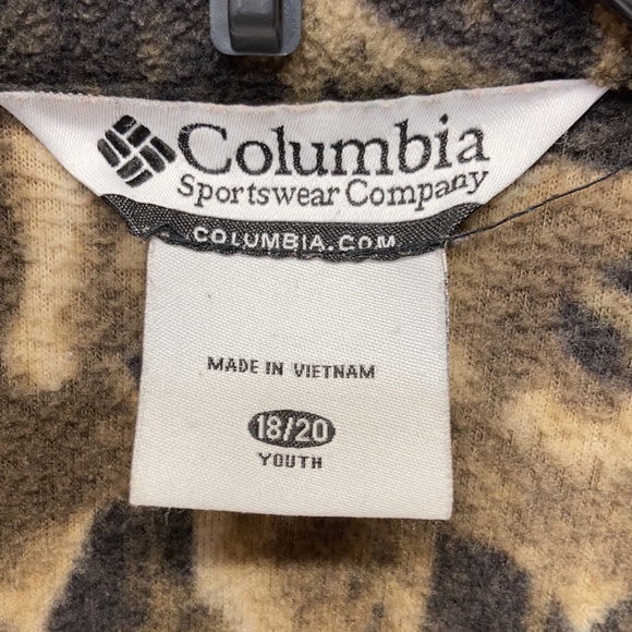 KIDS Camo Columbia Fleece - Picture 2 of 7